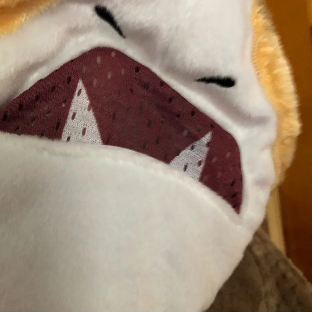 Kids size 4/6 Star Wars Porg 2 pc head + body . Lined and filled costume - Picture 13 of 16